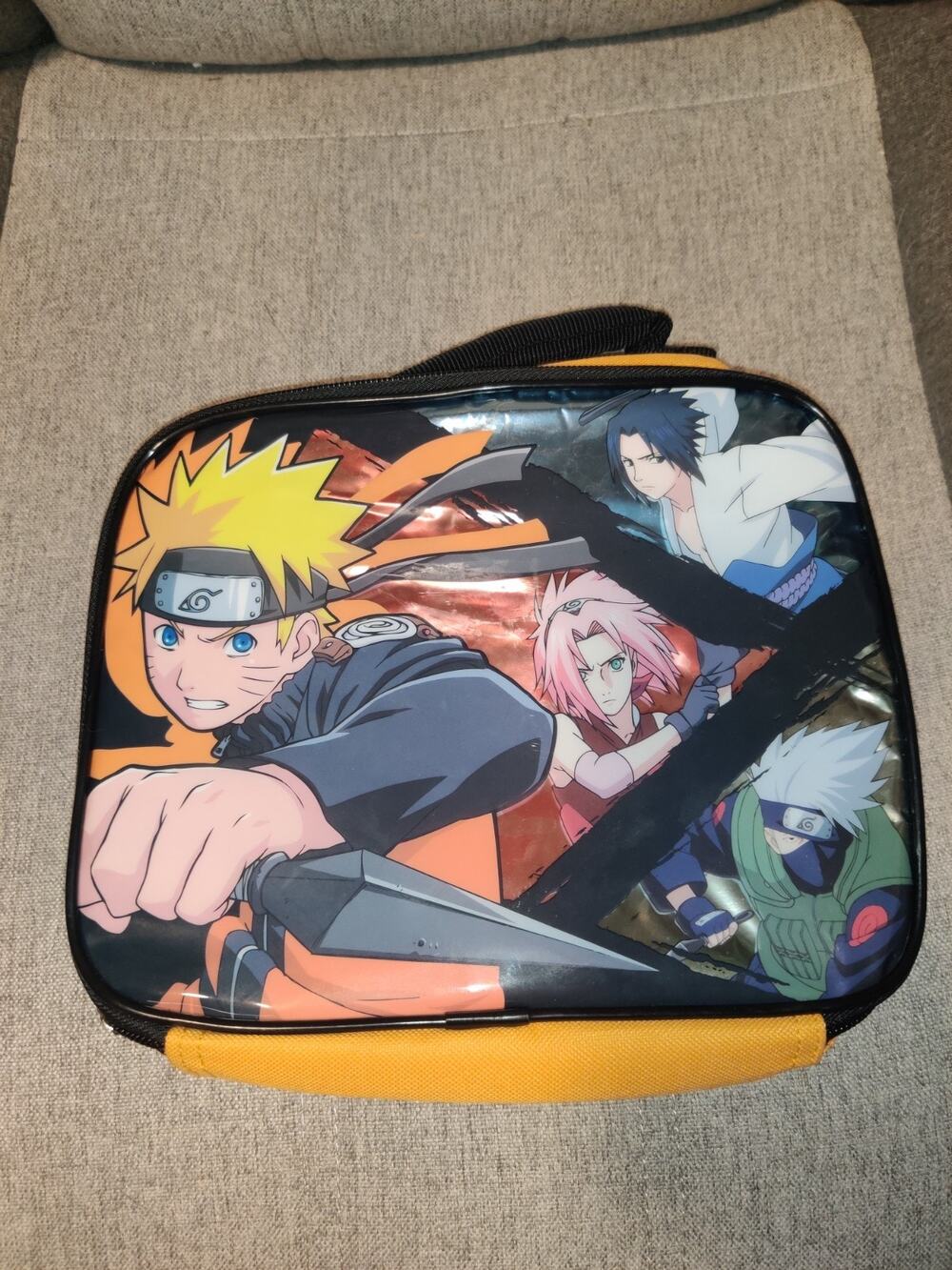 Naruto Shippuden Lunch Bag Box Anime Manga from Backpack